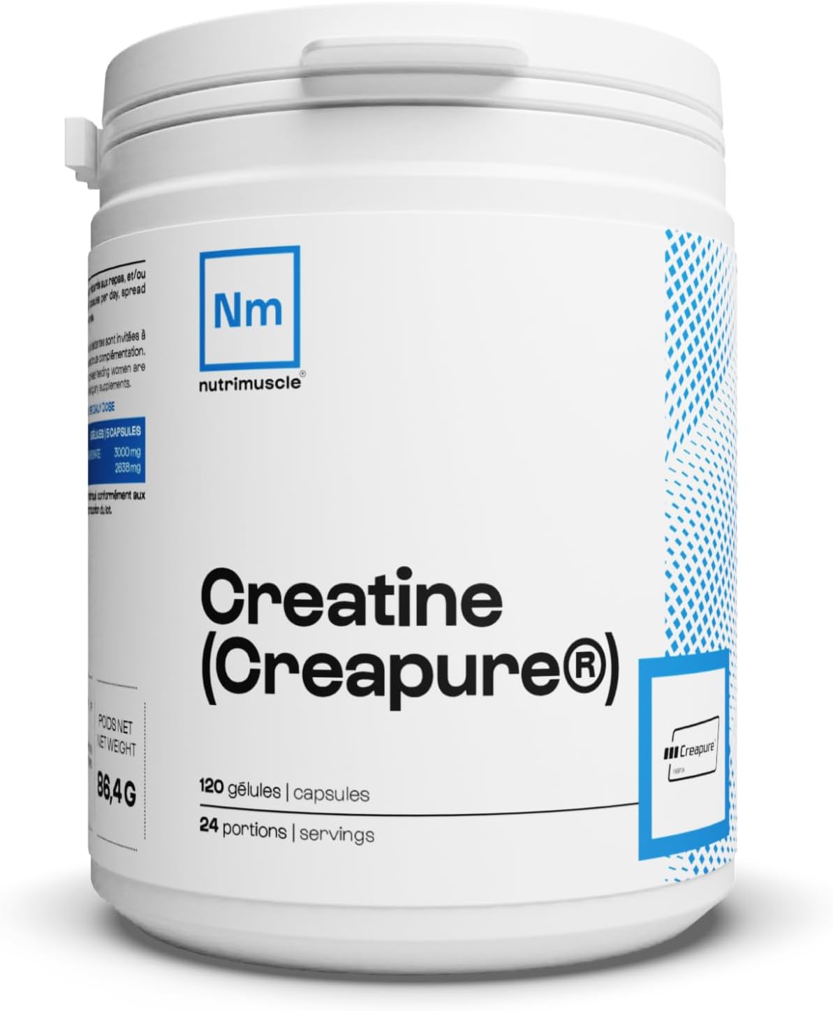Créatine Monohydrate Nutrimuscle